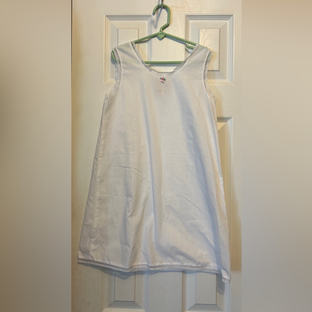 Rosalina Collection Little Girl👧🏻Full Slip With Lace Sz 5Y